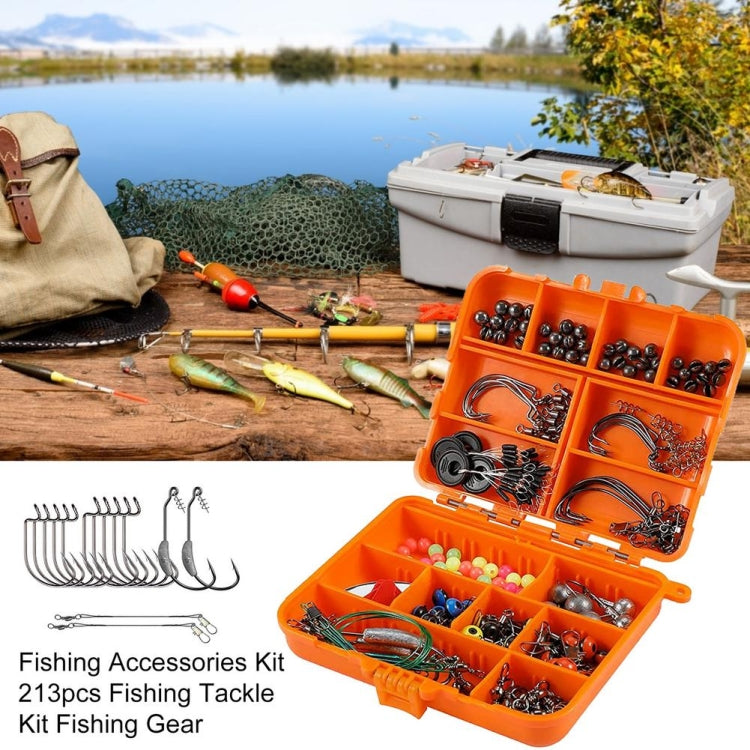 213 PCS / Set Road Squid Hook Accessories Set