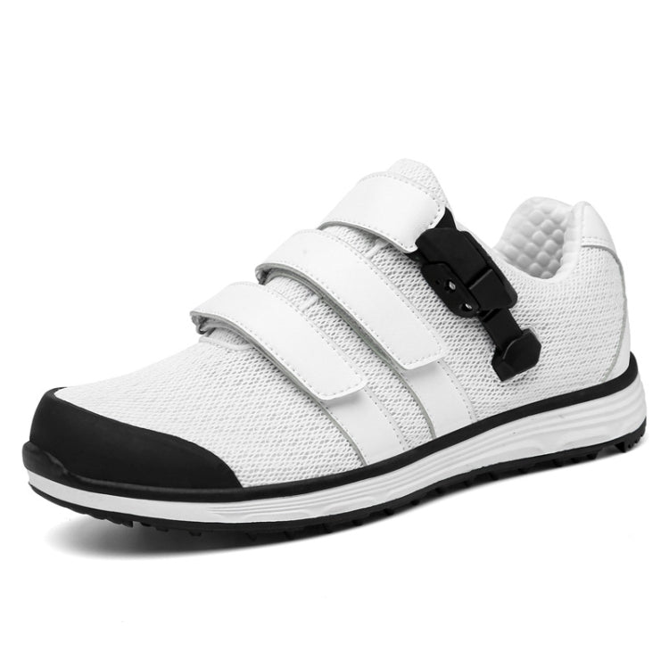 F164 Men Breathable Mesh Comfortable Golf Sneakers, Size: 43