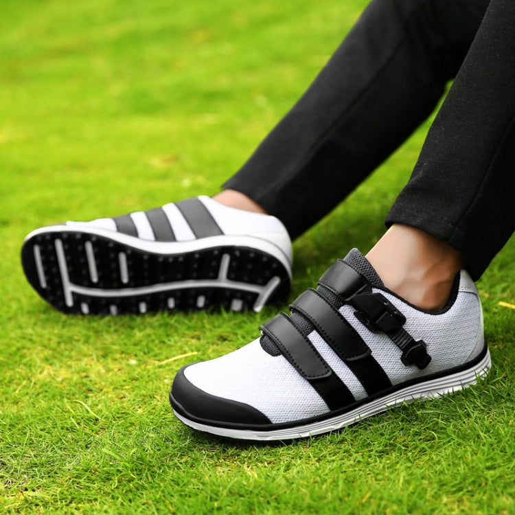 F164 Men Breathable Mesh Comfortable Golf Sneakers, Size: 44