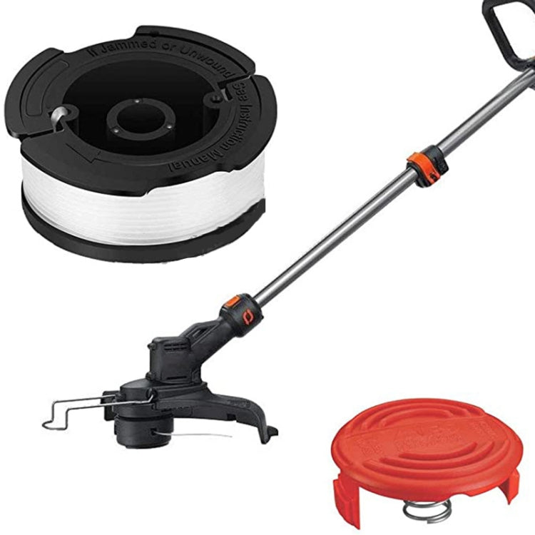 4 In 1 Nylon Grass Rope Mowing Line For BLACK+DECKER Lawn Mowers(B2 Package - Coilx4)