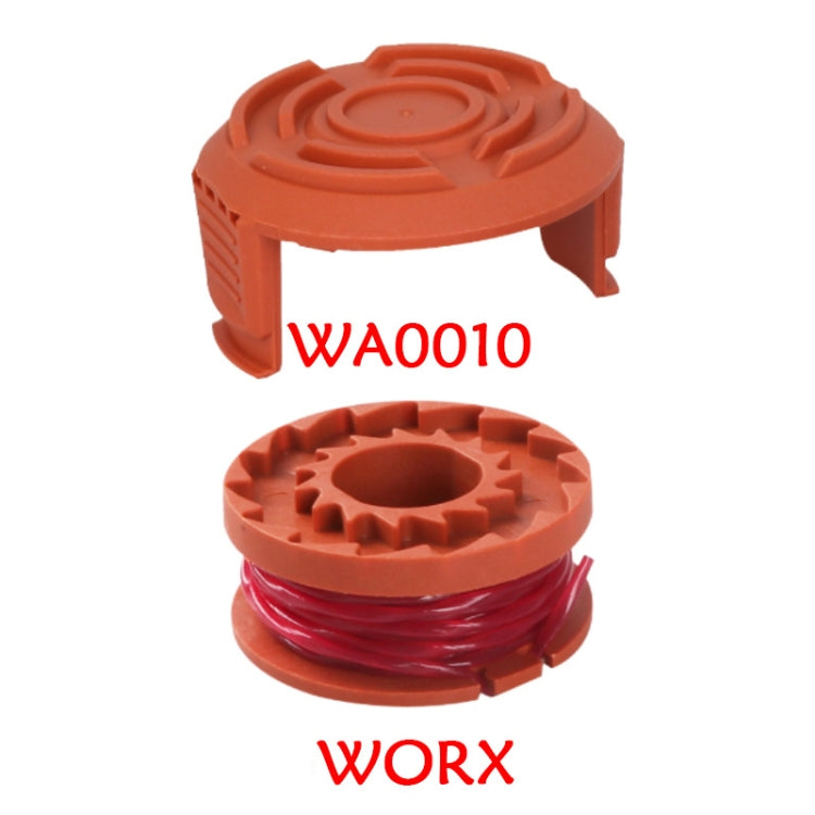 5 PCS Lawn Mower Accessories For WORX Lawn Mowers, Product specifications:  Orange Coil