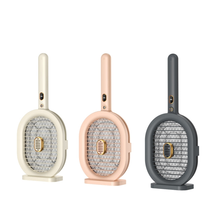 ZH228 2 in 1 Electric Shock Mosquito Killer Mosquito Swatter, Style: With Big Base(Dark Green)