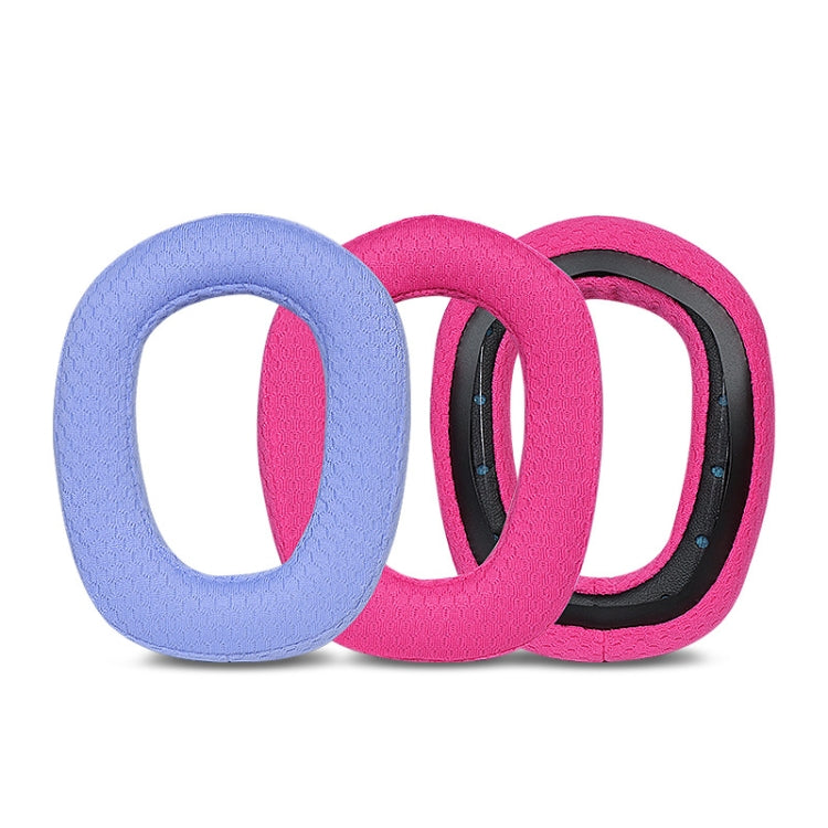 1 Pair Sponge Earmuff Headrest Pad For Logitech G435, Color: Rose Red Earmuffs