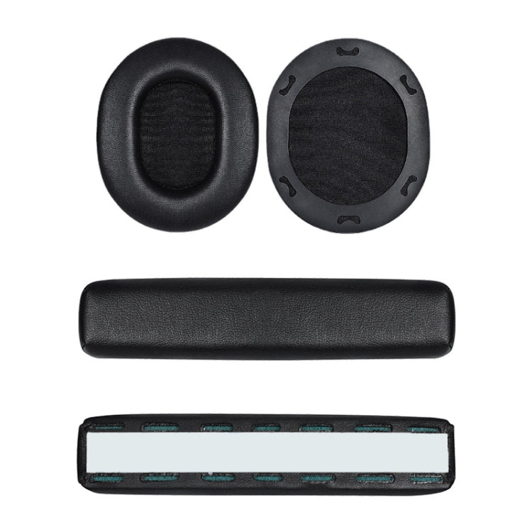 1 Pair Protein Skin Earmuff / Headbeam For Audio-Technica ATH-M70X