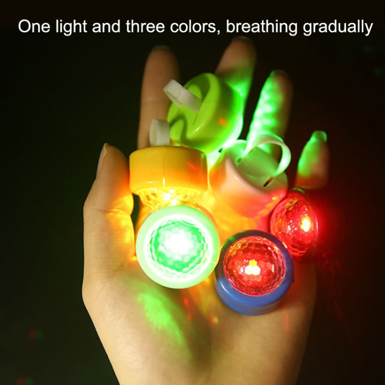 5 PCS D2 LED Flashing Finger Light Stage Small Magic Ball Flash