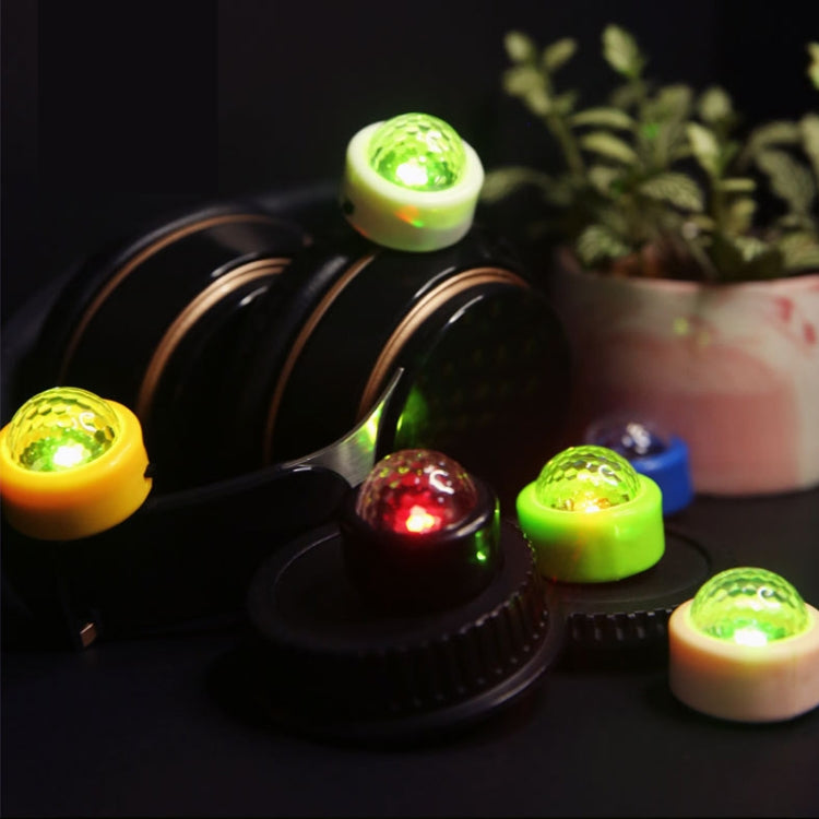 5 PCS D2 LED Flashing Finger Light Stage Small Magic Ball Flash