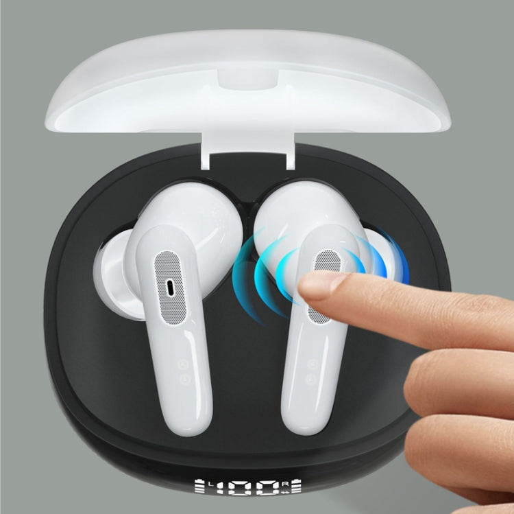 JS81 TWS Wireless Noise-Cancelling Reduction Digital Display Gaming Earphone