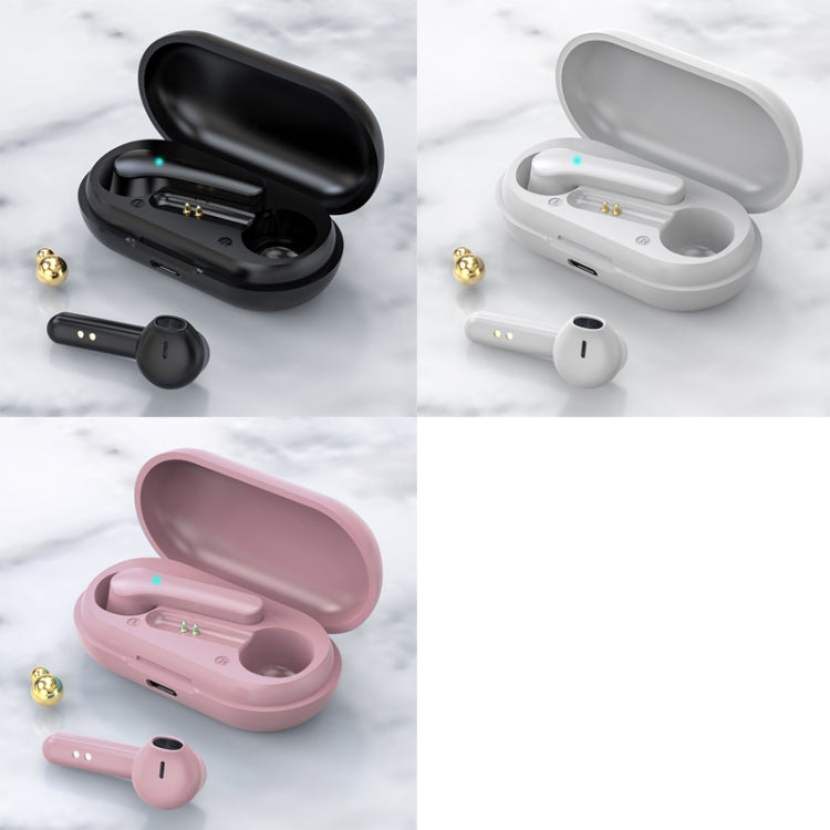 JS37 TWS Bluetooth 5.0 Noise Cancelling Stereo Gaming Headphone(Black)