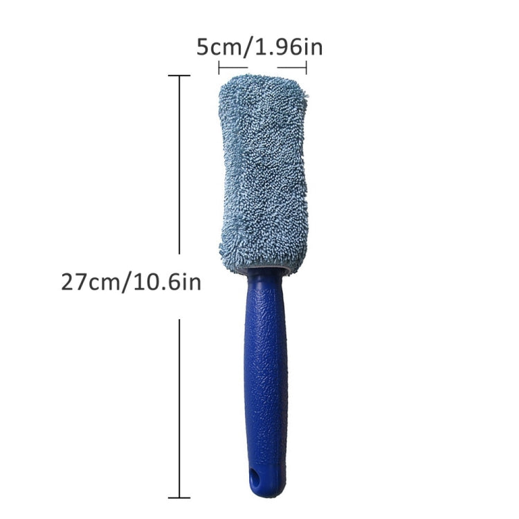 Fiber Long Shank Tire Brush