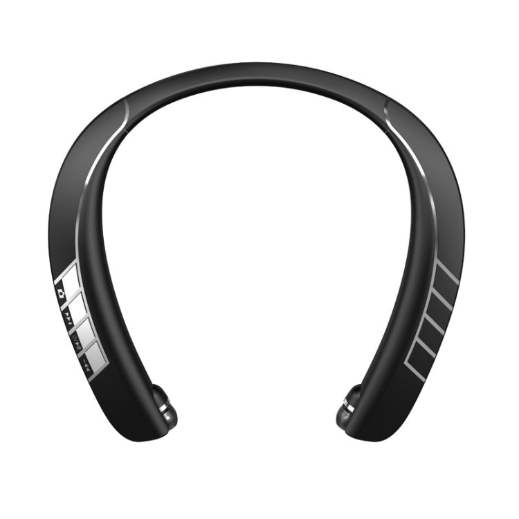 LZ-3 Neck-Mounted Wireless Sports Bluetooth Earphone(Black)