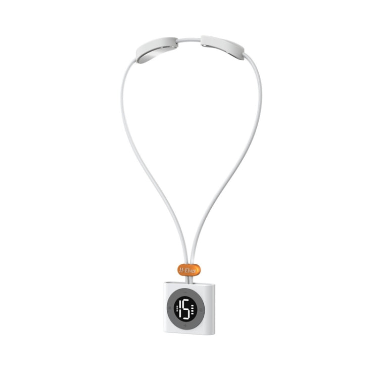 D42 Mini Pulse Heat Compress Hanging Neck Cervical Protector(White)