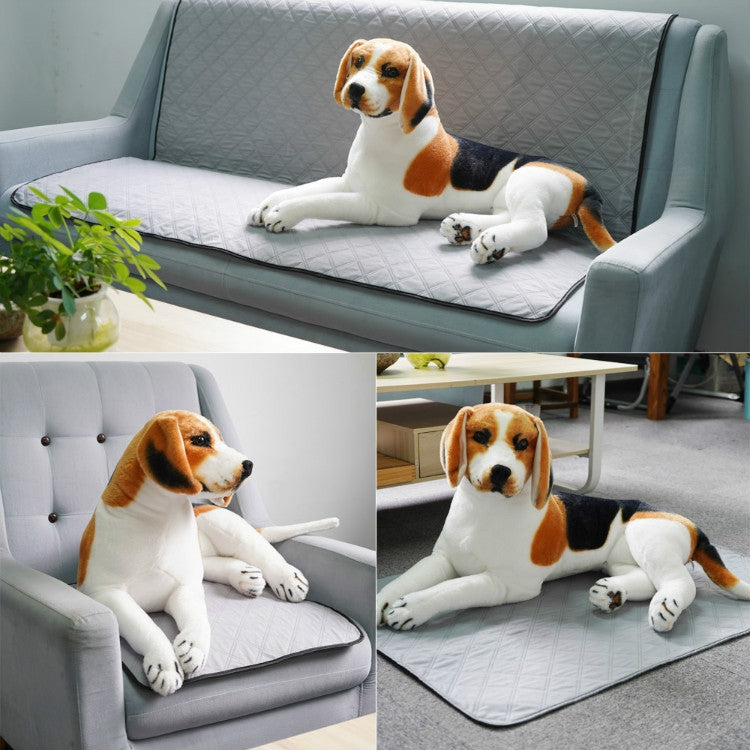 OBL0014 Can Water Wash Dog Urine Pad, Size: L (Bone Pattern)