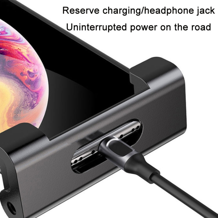 PB-45B Car Rear Aluminum Alloy Telescopic Mobile Phone Holder