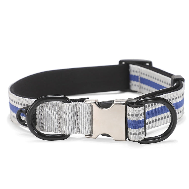 Dog Reflective Nylon Collar, Specification: L