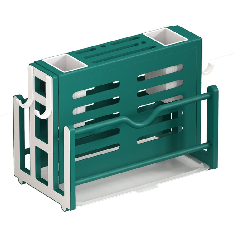 Chopping Board Kitchen Knife Chopstick Tube Integrated Storage Rack