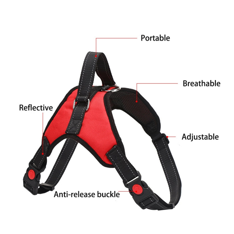 K9 Dog Adjustable Chest Strap, Size: M