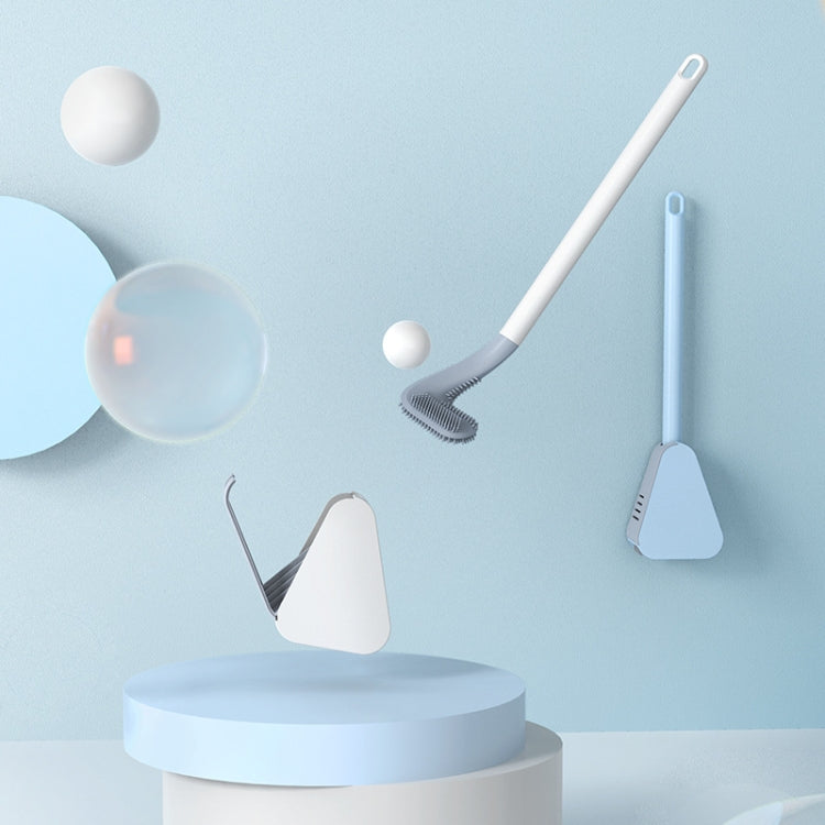Golf Toilet Brush With Self-Opening And Closing Water-Proof Base