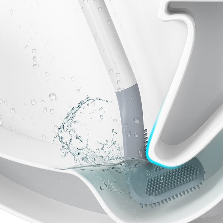 Golf Toilet Brush With Self-Opening And Closing Water-Proof Base