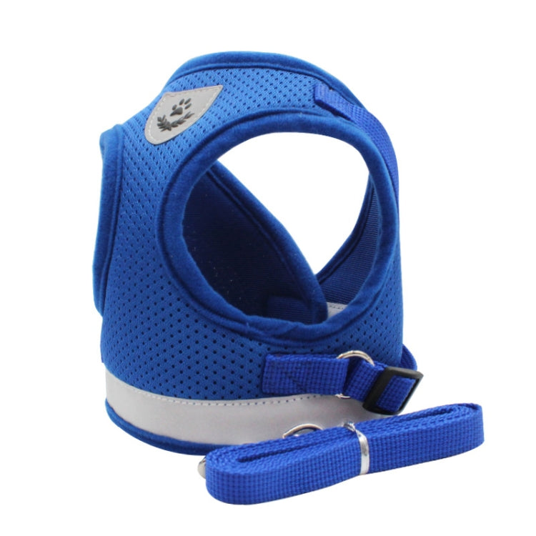 BL-844 Pet Chest Straps Reflective Breathable Dog Rope, Size: M