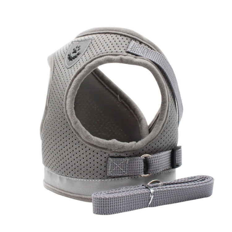 BL-844 Pet Chest Straps Reflective Breathable Dog Rope, Size: L