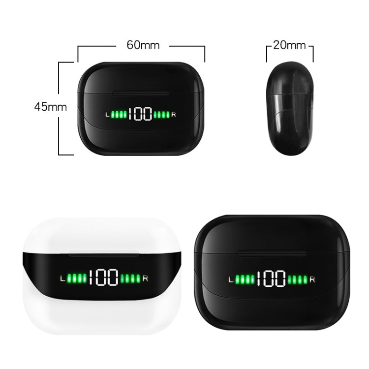 Pro300 In-ear Wireless Bluetooth Earphone with Digital Display