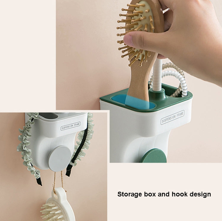 Adjustable Hair Dryer Bracket Punch-Free Shelf Shower Bracket