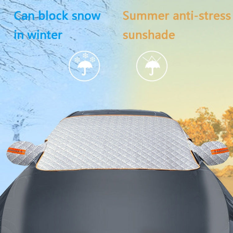Car Anti-freezing and Snow-covering Windshield Protection Cover, Size: Half-cover Enlarged Type