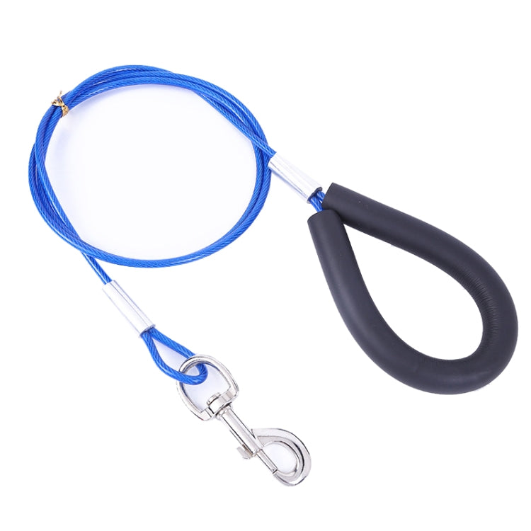 Pet Bite-Proof Wire Traction Rope, Length: 150cm