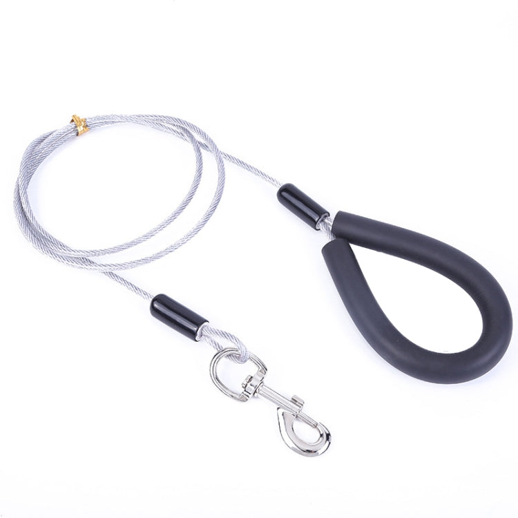 Pet Bite-Proof Wire Traction Rope, Length: 180cm