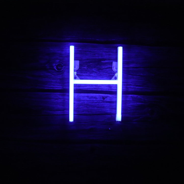 Blue Letter Number Neon Lights Holiday Decoration Lights