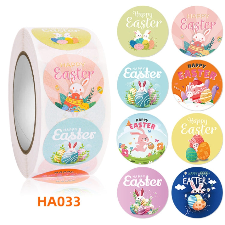 5 PCS Easter Bunny Egg Cartoon Decoration Sticker, Size: 2.5cm / 1 Inch