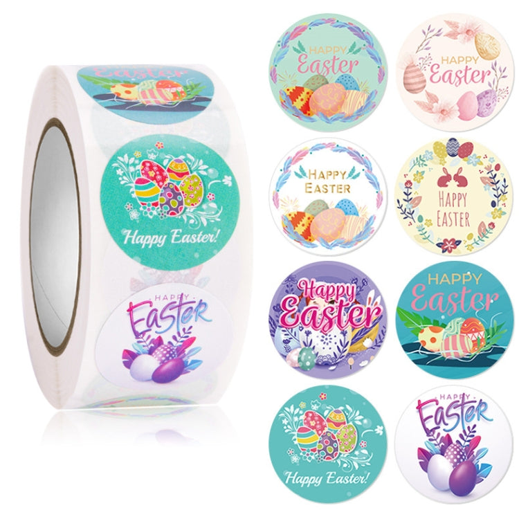 5 PCS Easter Bunny Egg Cartoon Decoration Sticker, Size: 2.5cm / 1 Inch
