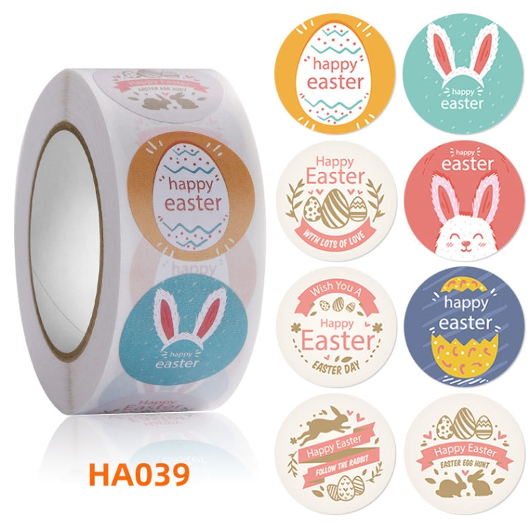 5 PCS Easter Bunny Egg Cartoon Decoration Sticker, Size: 2.5cm / 1 Inch