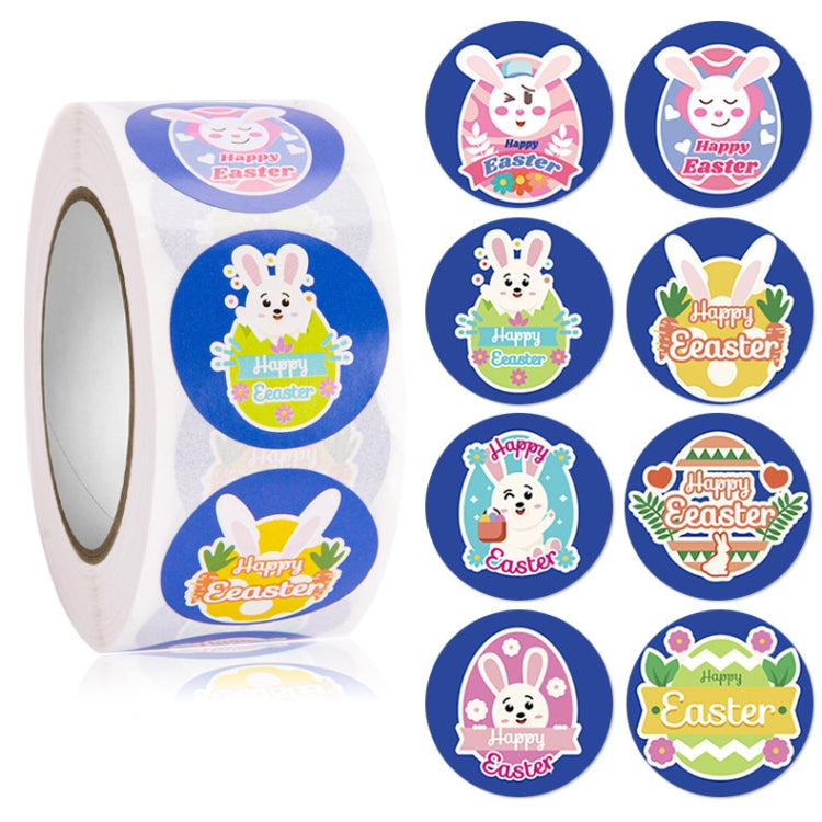 5 PCS Easter Bunny Egg Cartoon Decoration Sticker, Size: 2.5cm / 1 Inch