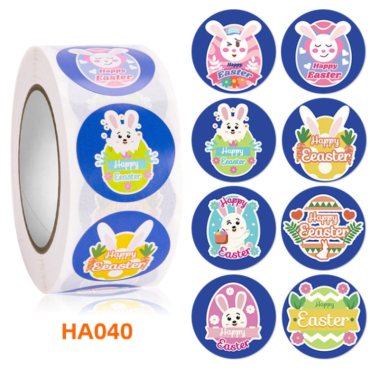 5 PCS Easter Bunny Egg Cartoon Decoration Sticker, Size: 2.5cm / 1 Inch