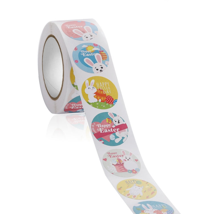5 PCS Easter Bunny Egg Cartoon Decoration Sticker, Size: 2.5cm / 1 Inch