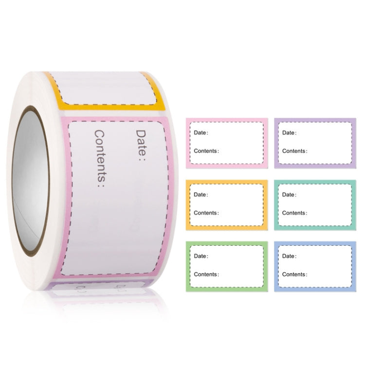 5 PCS Safe Date Food Catalog Storage Self-Adhesive Sticker, Size: 5 x 3cm