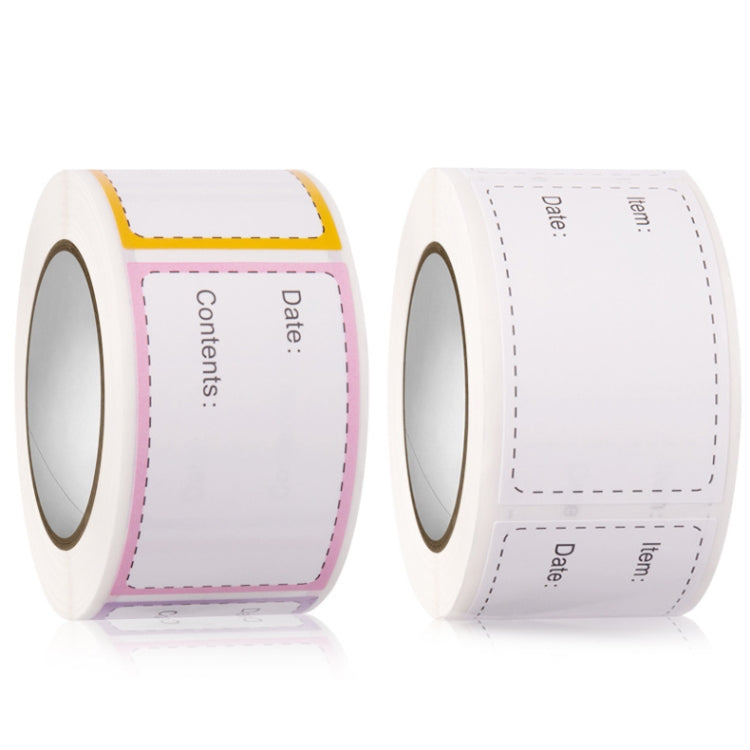 5 PCS Safe Date Food Catalog Storage Self-Adhesive Sticker, Size: 5 x 3cm