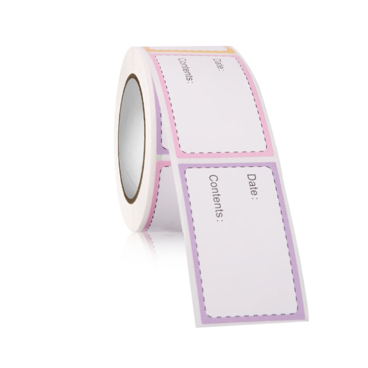 5 PCS Safe Date Food Catalog Storage Self-Adhesive Sticker, Size: 5 x 3cm