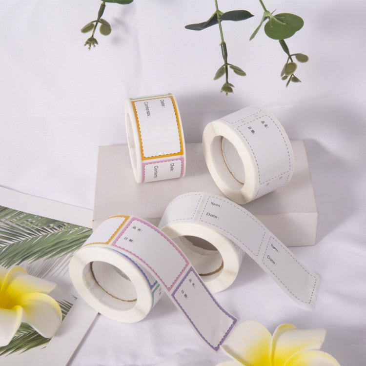 5 PCS Safe Date Food Catalog Storage Self-Adhesive Sticker, Size: 5 x 3cm