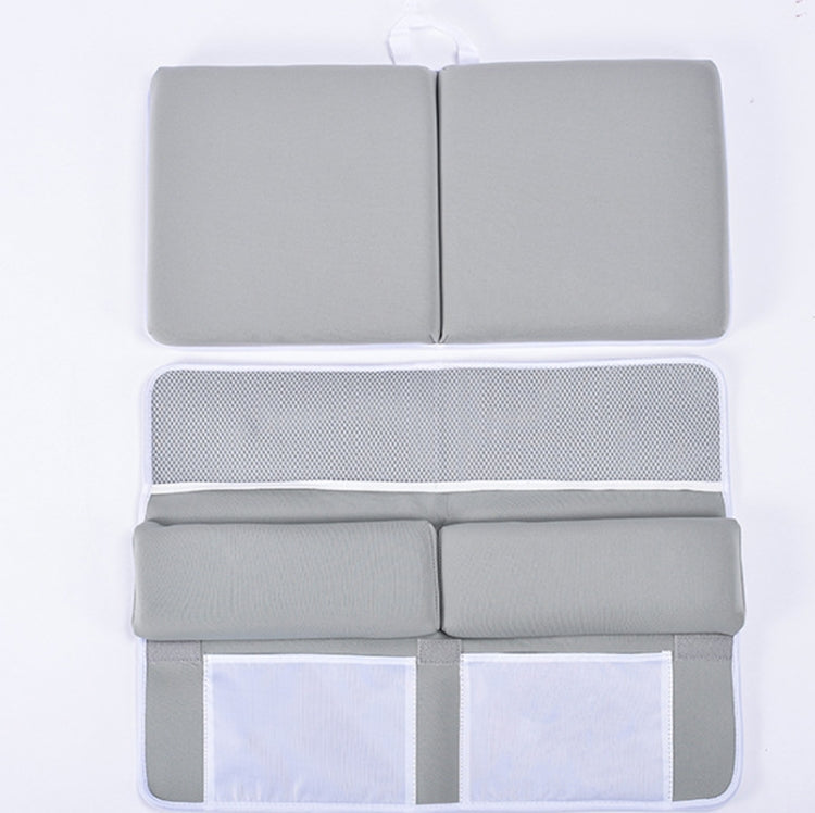 Bath Kneeling Mat Baby Bathing Dedicated Non-Slip Bath Mat,Style: Gray Flat Bag
