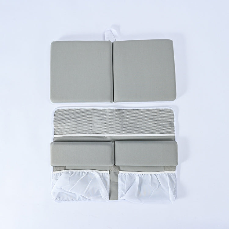 Bath Kneeling Mat Baby Bathing Dedicated Non-Slip Bath Mat,Style: Gray Folding Bag