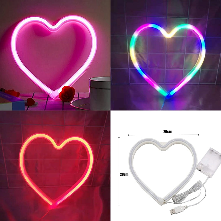 Neon LED Modeling Lamp Decoration Night Light, Power Supply: Battery or USB