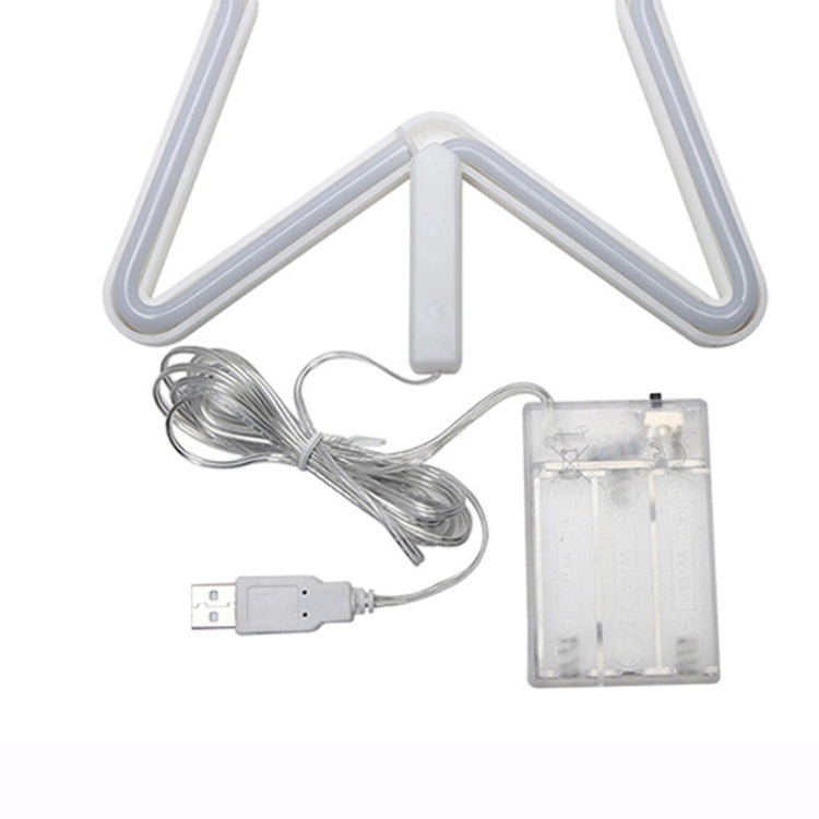 Neon LED Modeling Lamp Decoration Night Light, Style: Colorful Thunder