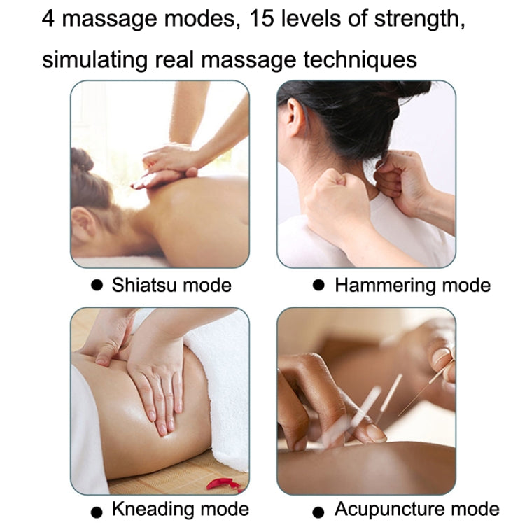 D43 Hanging Neck Pulse Home Cervical Massager(White)