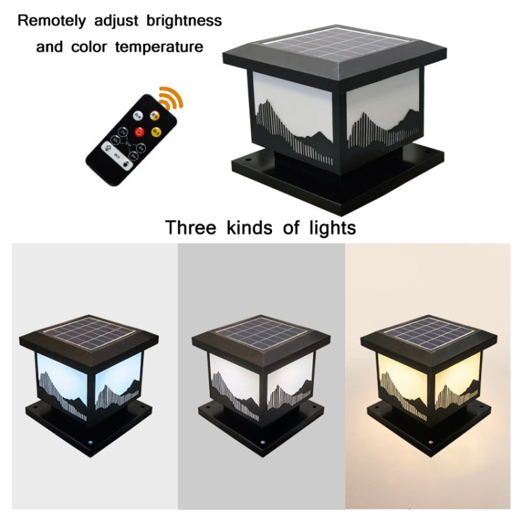 Outdoor Doorpost Waterproof Solar Landscape Light