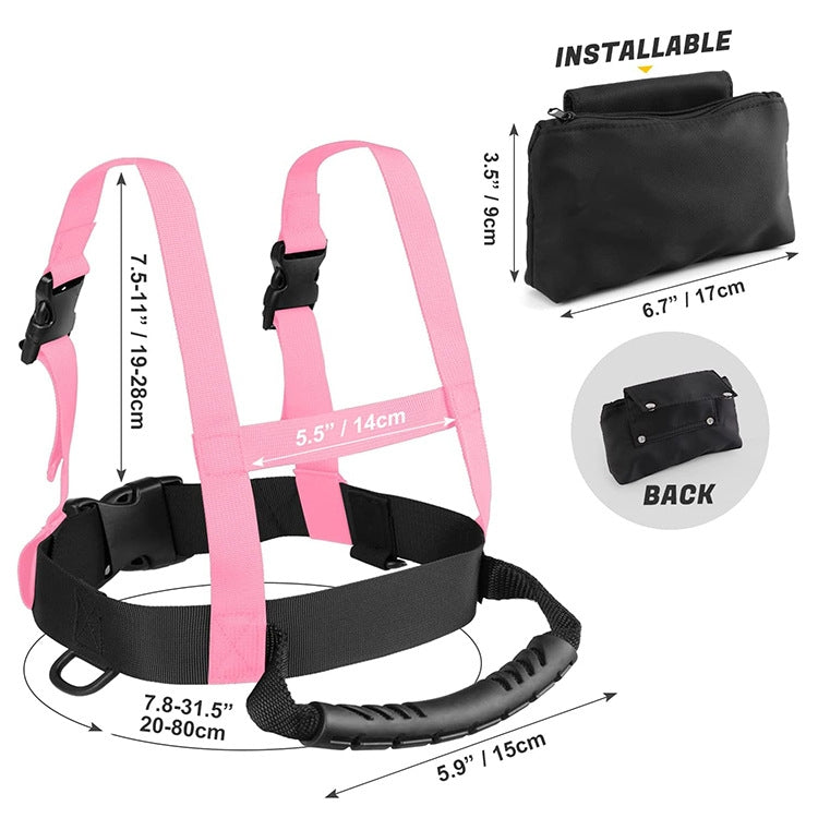 Outdoor Skating And Skiing Safety Protective Belt Anti-Drop Rope For Children, Random Color Delivery