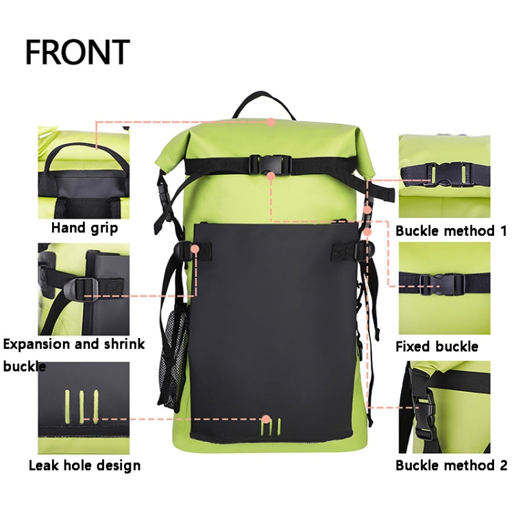 TM0321011 30L Outdoor Sports Large Capacity Drifting Swimming Waterproof Bag