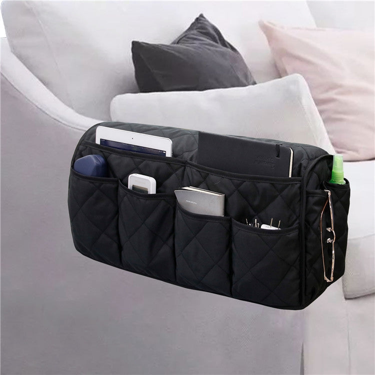 Waterproof Pongee Sofa Armrest Side Storage Bag