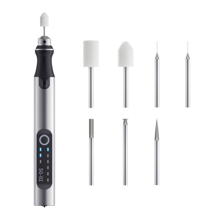 8 In 1 SG-02 Electric Punch Engraving Machine Grinding Pen
